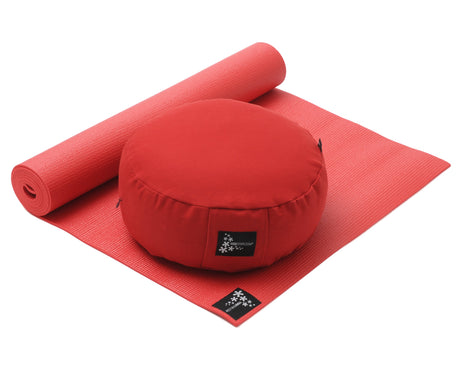 Yoga-Set Starter Edition - Meditation (Yogamatte + Kissen)