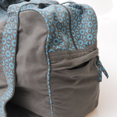 Yogatasche twin bag - take me two - taupe/turquoise