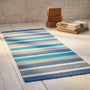 Yogateppich cotton rug - striped - AYURDEVA