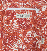 Yogatasche yogibag® basic - zip - cotton - art collection - 65 cm - paisley orange-red - YOGISHOP