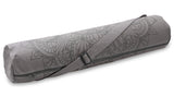 Yogatasche yogibag® basic - zip - cotton - art collection - 86 cm - lotus mandala - graphit - YOGISHOP