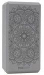 Yogablock yogiblock® basic - art collection - lotus mandala - graphite - YOGISHOP