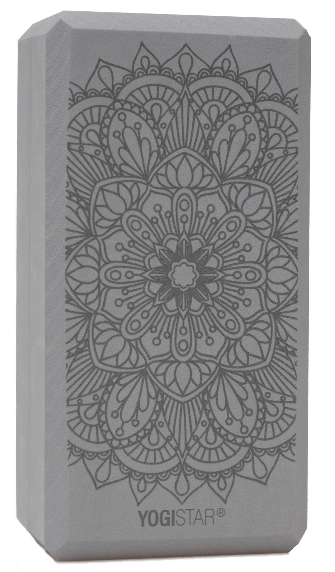 Yogablock yogiblock® basic - art collection - lotus mandala - graphite