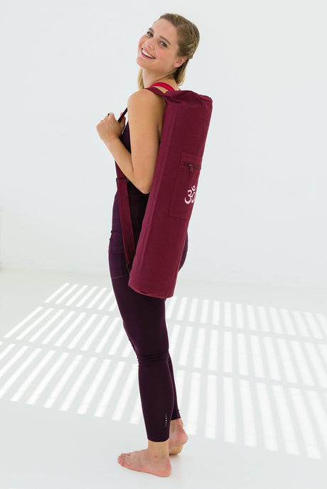Yogatasche yogibag® basic - zip - cotton - 65 cm - OM - YOGISHOP