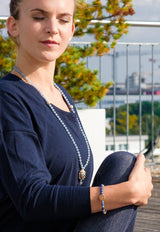 Handala - Sodalith, Sandelholz 6 mm - YOGISHOP