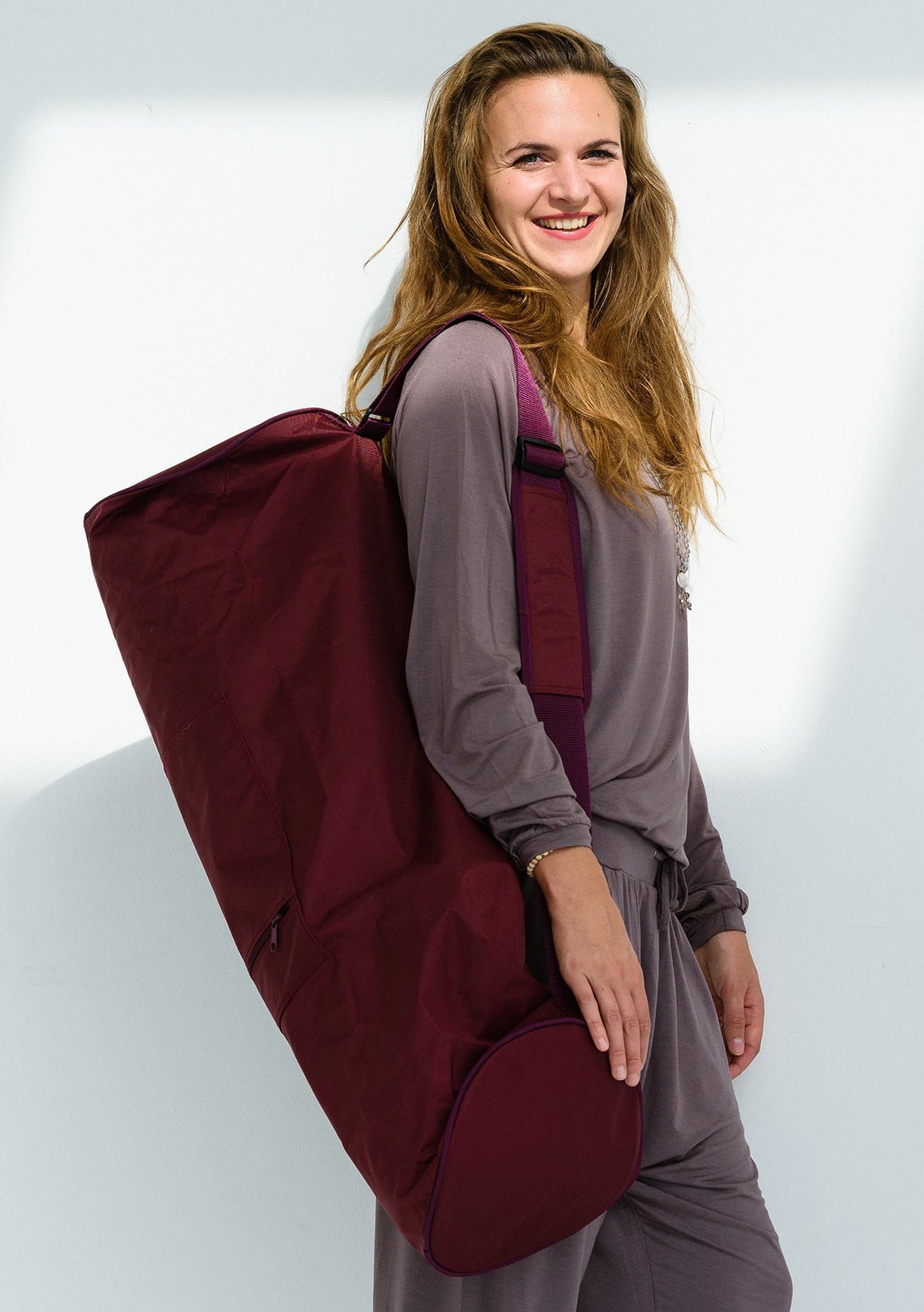 Yogatasche yogibag® basic - zip - extra big - nylon - 80 cm - YOGISHOP