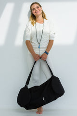 Yogatasche yogibag® basic - zip - extra big - cotton - 80 cm - YOGISHOP