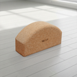 Yogablock yogiblock® halbrund - cork - AYURDEVA