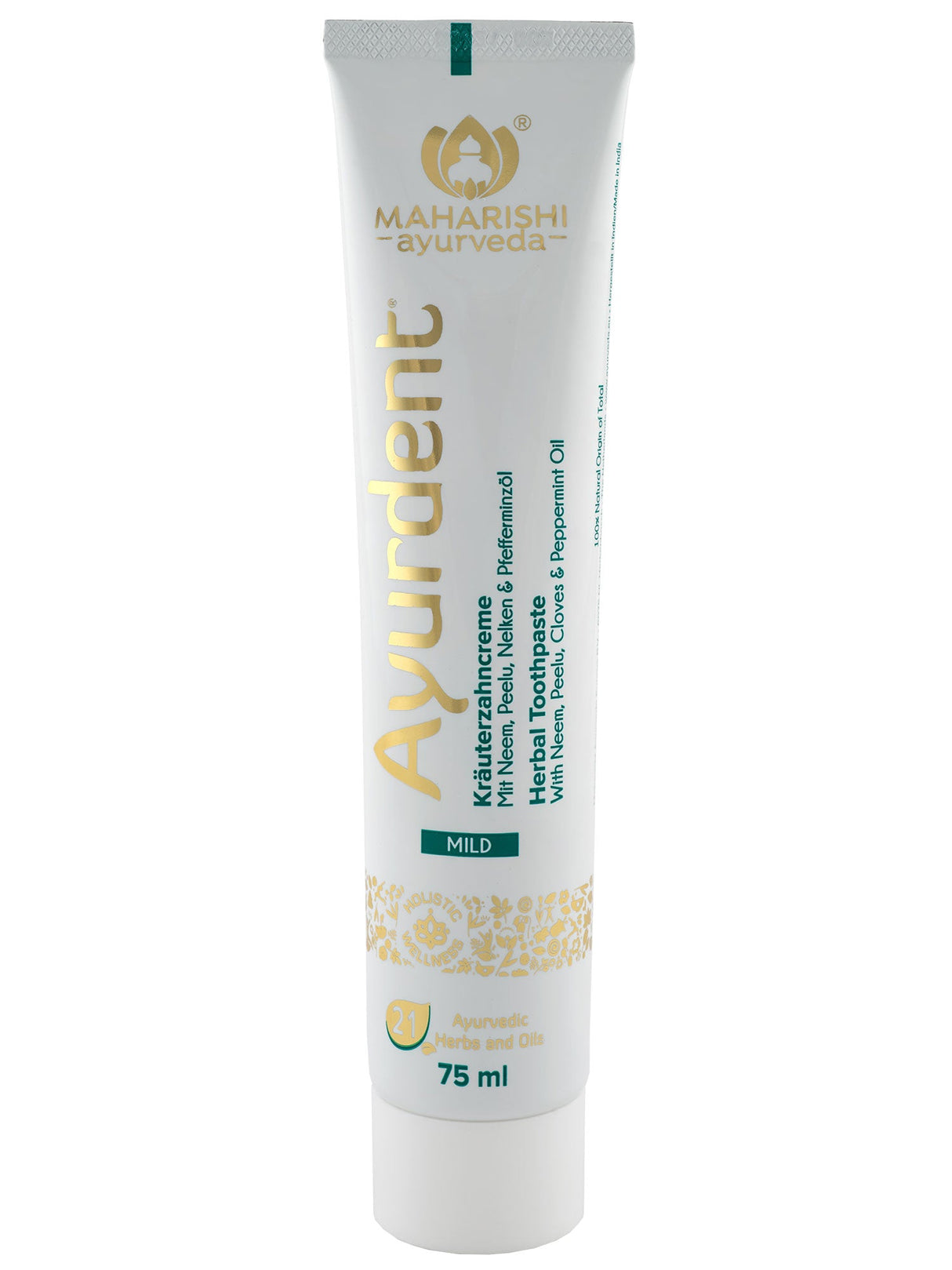 Zahncreme Ayurdent mild, 75 ml - YOGISHOP
