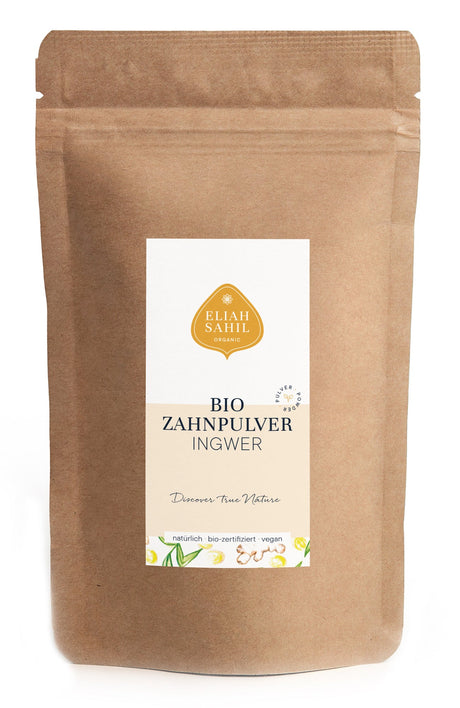Bio Zahnpulver - Ingwer refill, 200 g - YOGISHOP