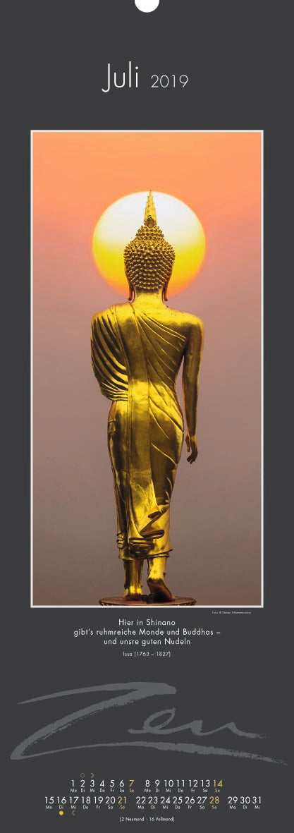 Zen Kalender 2019 - YOGISHOP