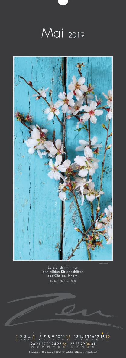 Zen Kalender 2019 - YOGISHOP