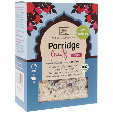 Bio Porridge fruchtig, Pitta, 480 g 