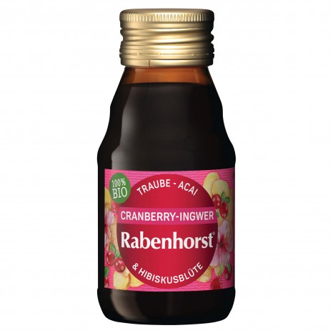 Bio Cranberry-Ingwer Shot, 60 ml 