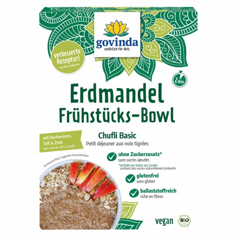 Bio Erdmandel-Frühstücks-Bowl "Chufli Basic", 500 g 