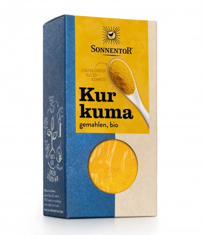 Bio Kurkuma (Gelbwurz), gemahlen, 40 g 