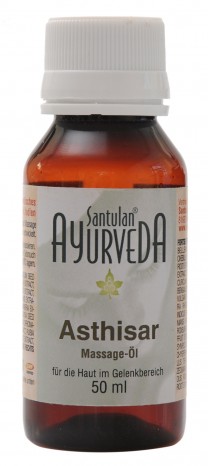 Asthisar Massage-Öl (Shanti-Öl), für die Haut im Gelenkbereich, 50 ml 