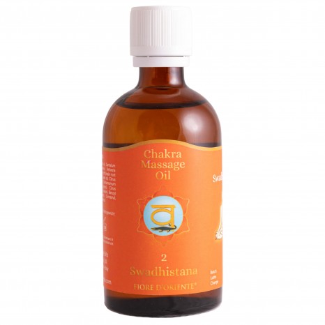 Sakral-Chakra Massage Öl, 100 ml 