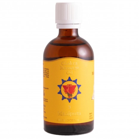 Solarplexus-Chakra Massage Öl, 100 ml 