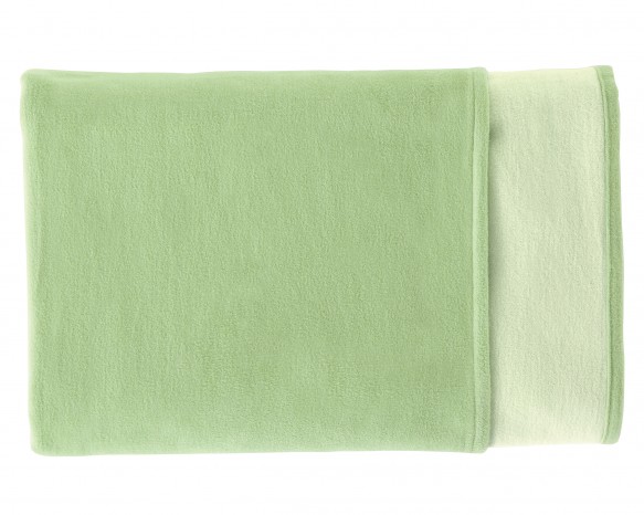 Baumwolldecke Cotton pur hellgrün