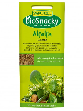 BioSnacky Keimsaat Alfalfa, 40 g 