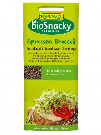 BioSnacky Keimsaat Sprossen-Broccoli, 30 g 