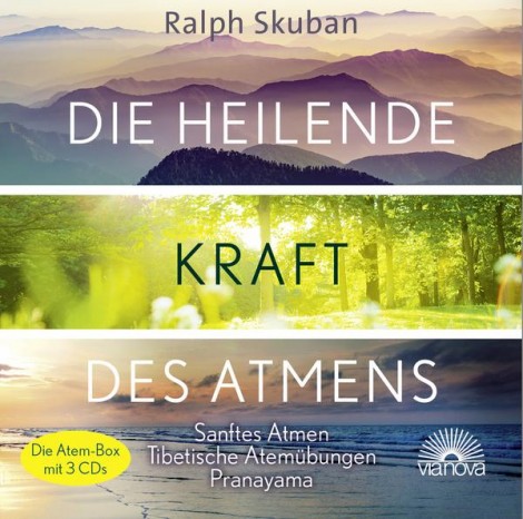 Die heilende Kraft des Atmens: Sanftes Atmen - Tibetische Atemübungen von Ralph Skuban (3 CDs) 