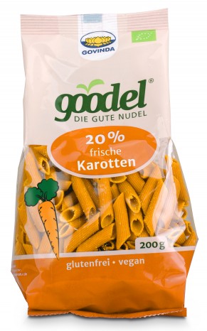 Bio Goodel – Die gute Nudel „Rote Linse-Karotte“, 200 g 