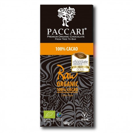 Bio Raw Tafel Schokolade 100%, 50 g 