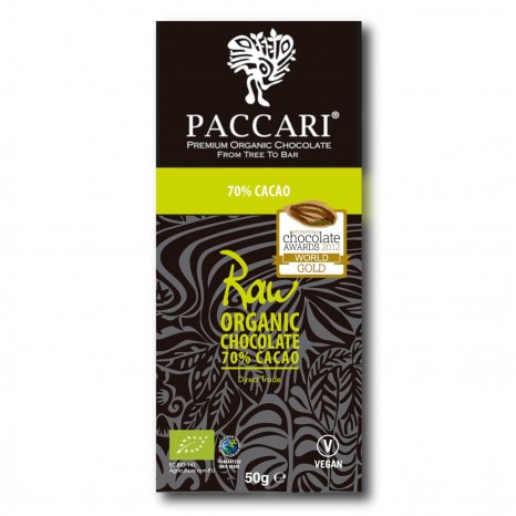Bio Raw Tafel Schokolade 70%, 50 g 