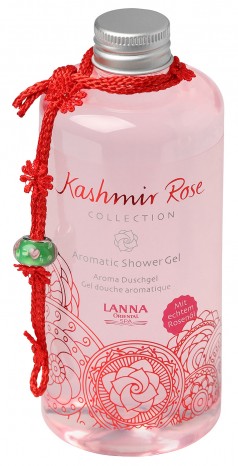 Aromatic Shower Gel Kashmir Rose, 300 ml - Oriental Spa 